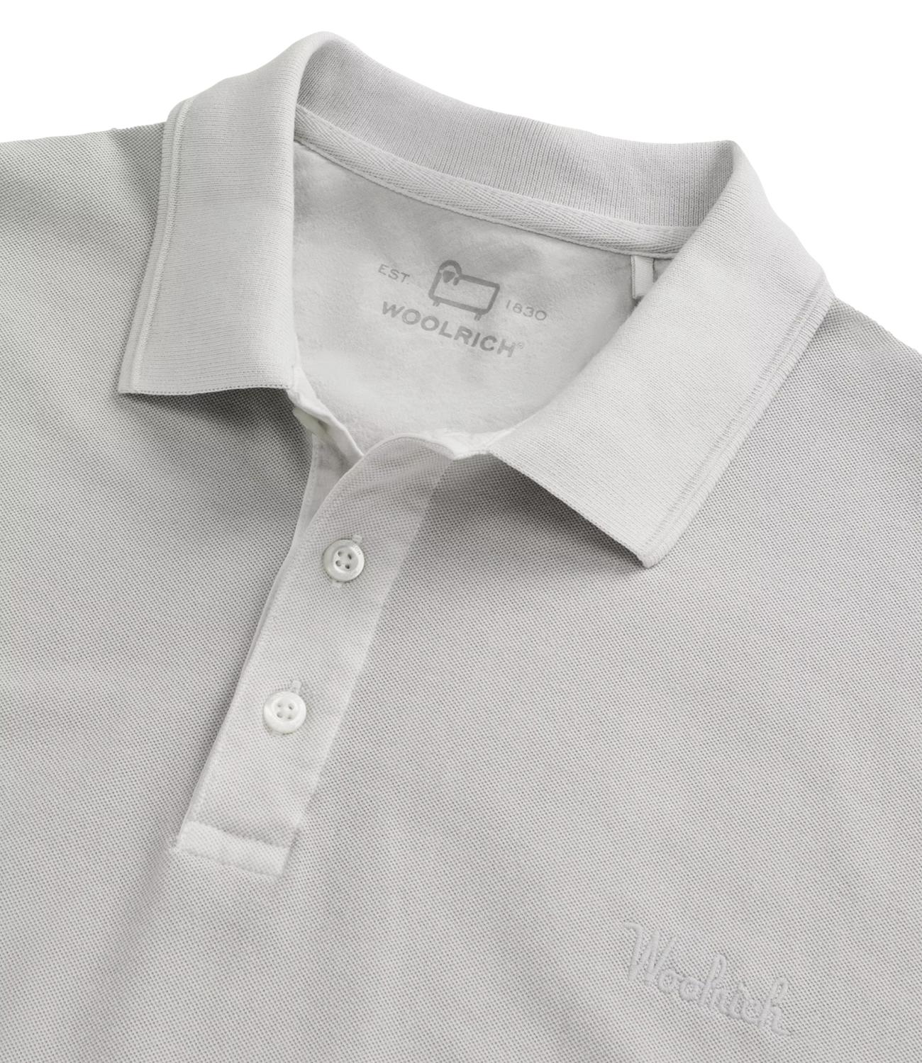 Woolrich Polo da Uomo - Faded Harbor Mist