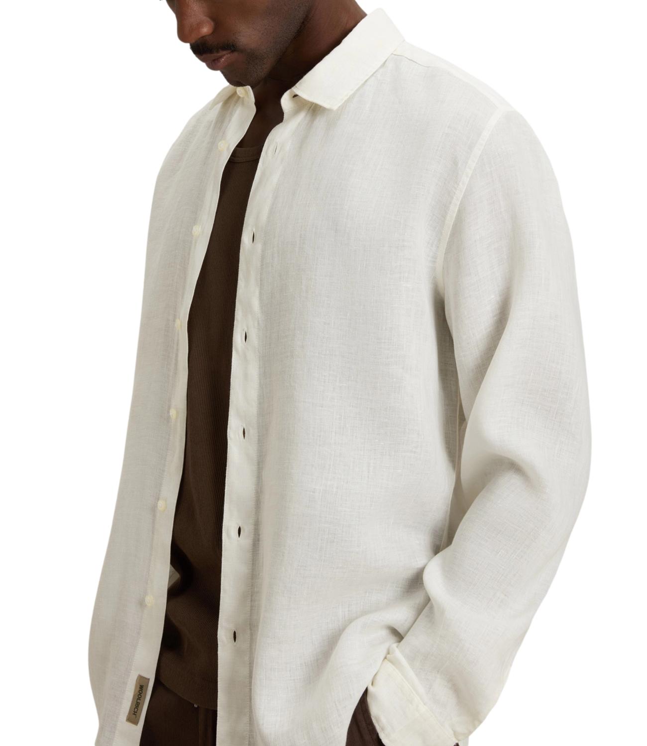Woolrich Camicia da Uomo - Arctic White
