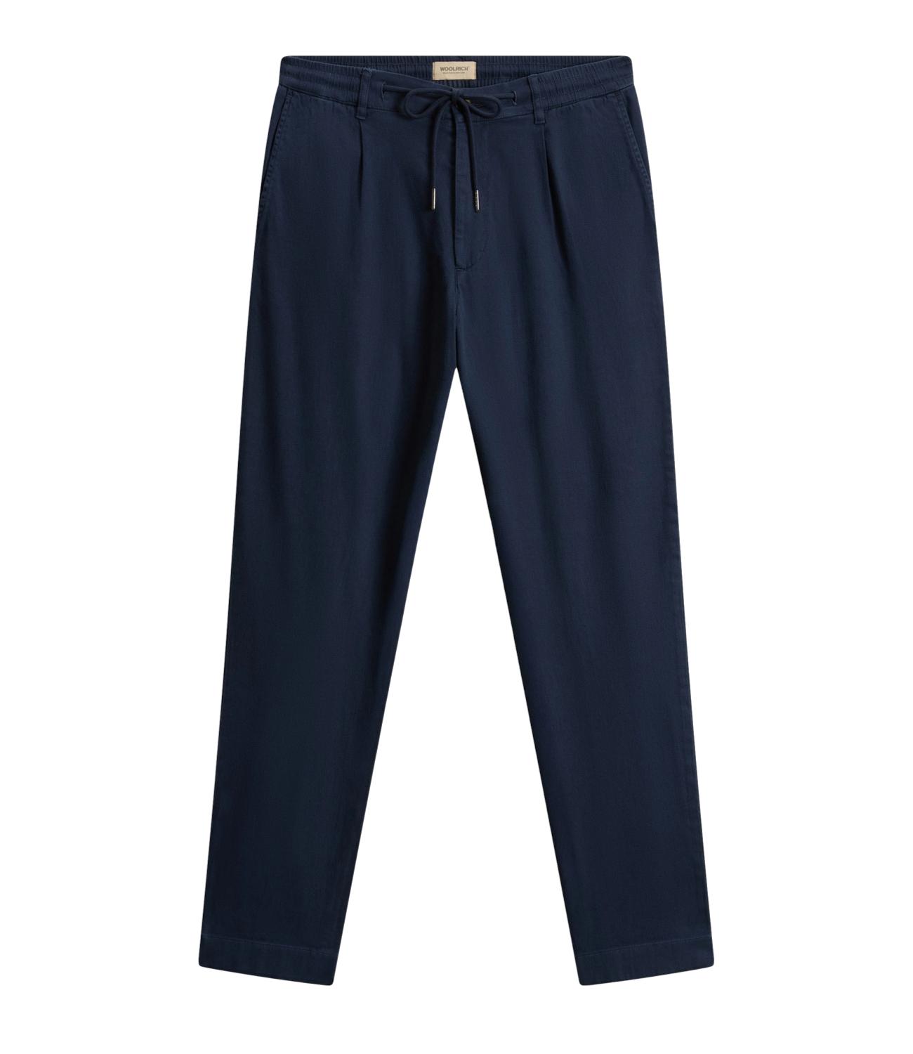 Woolrich Pantalone da Uomo - Melton Blue