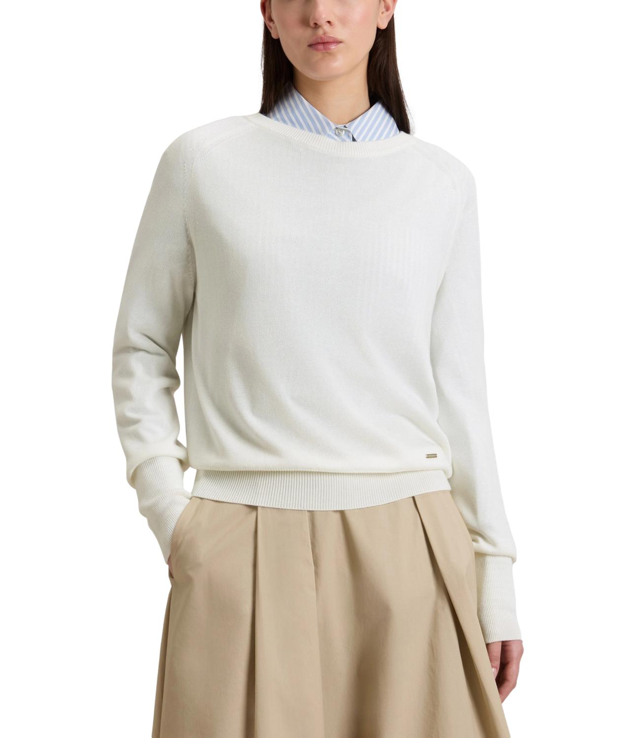 Woolrich Maglia da Donna - Milky Cream