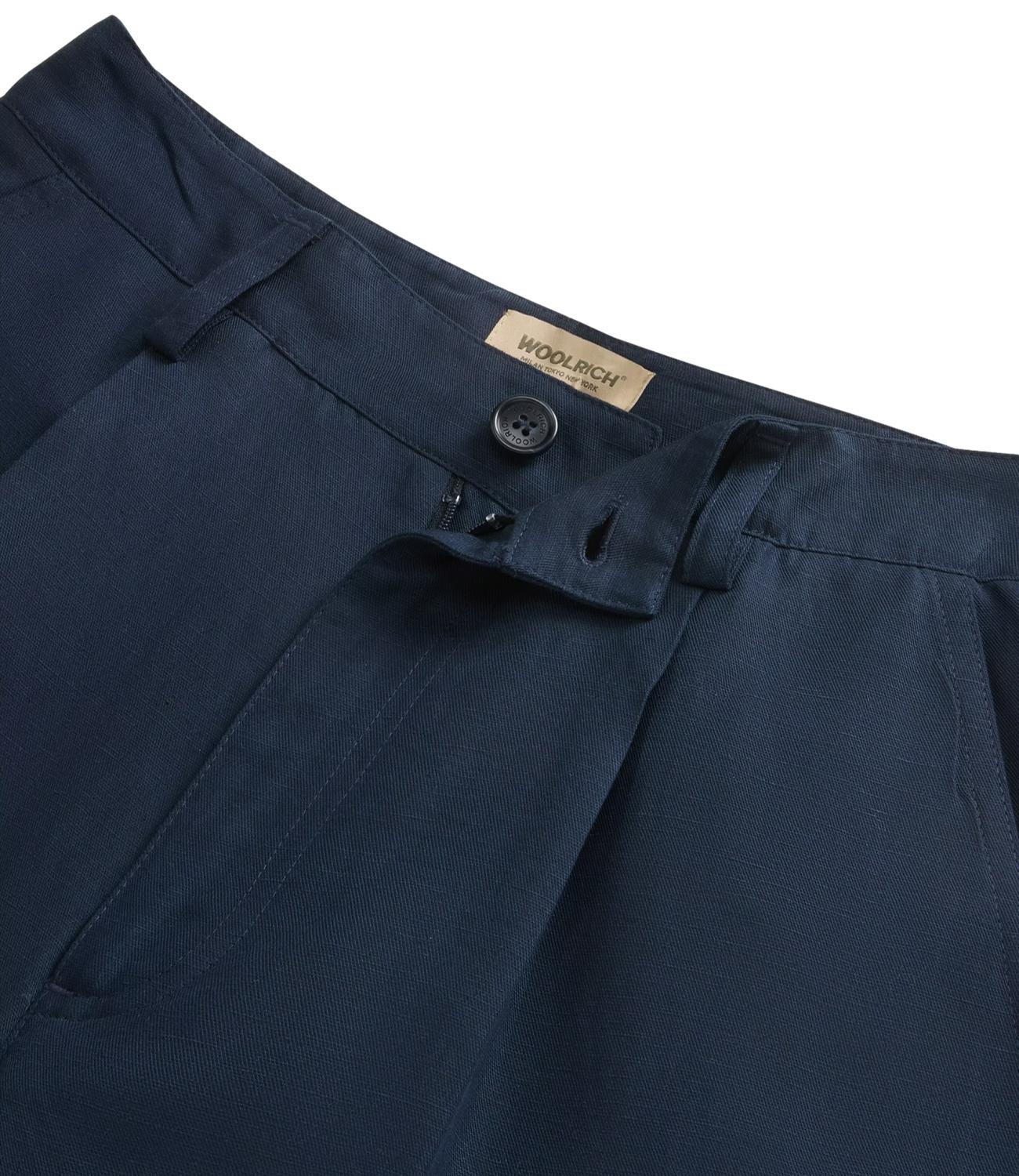 Woolrich Short da Donna - Melton Blue