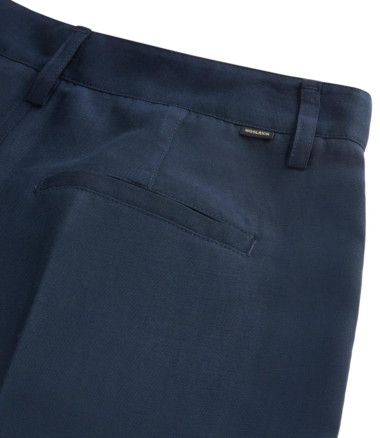 Woolrich Short da Donna - Melton Blue