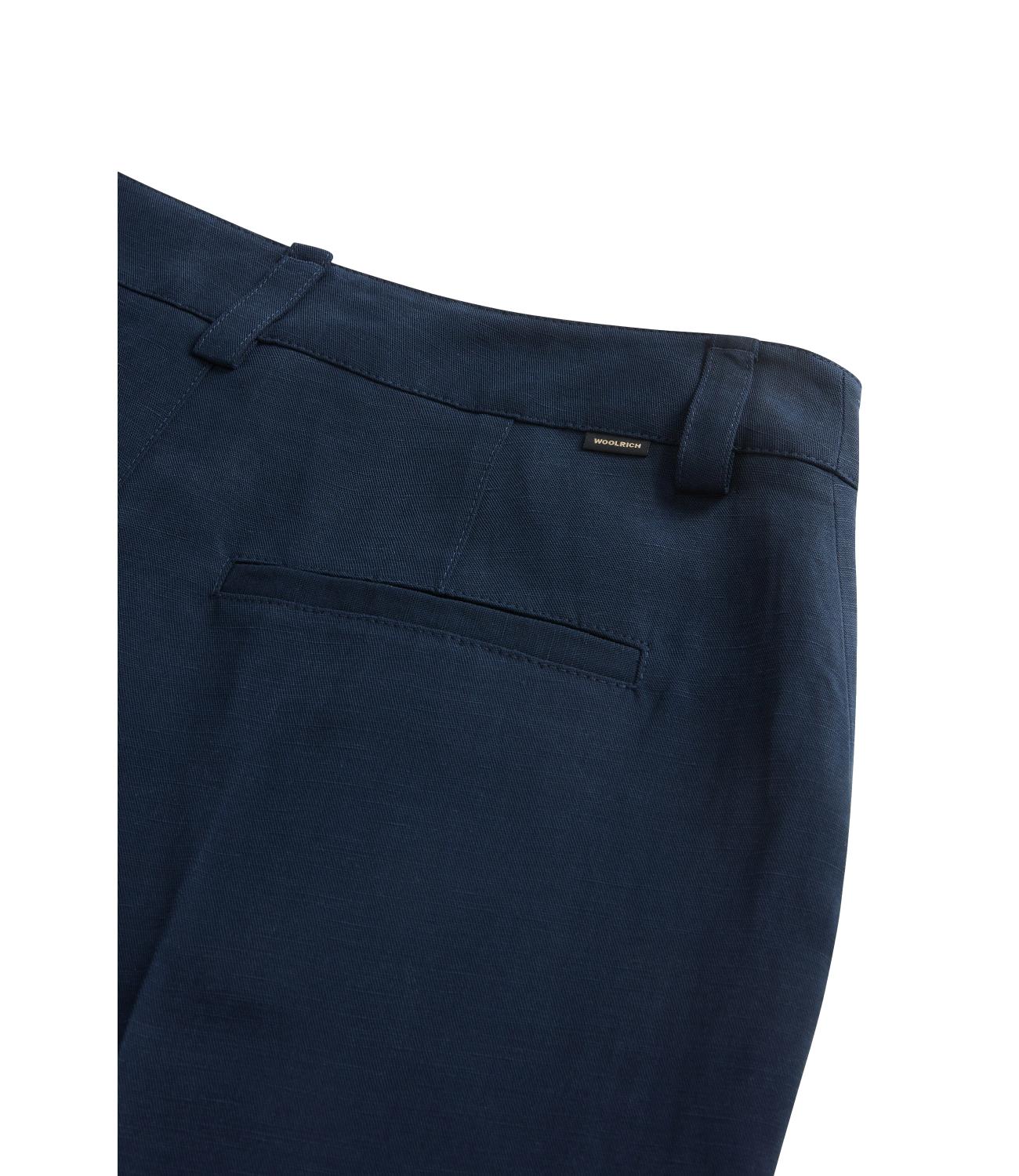 Woolrich Pantalone da Donna - Melton Blue