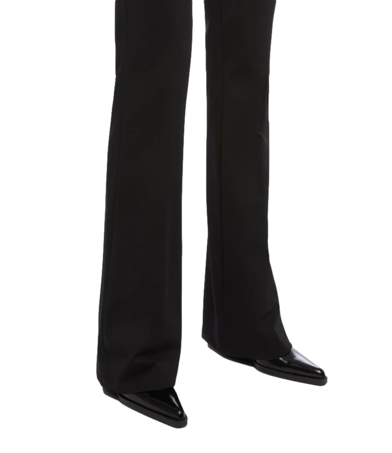 DONDUP Women's black flared trousers