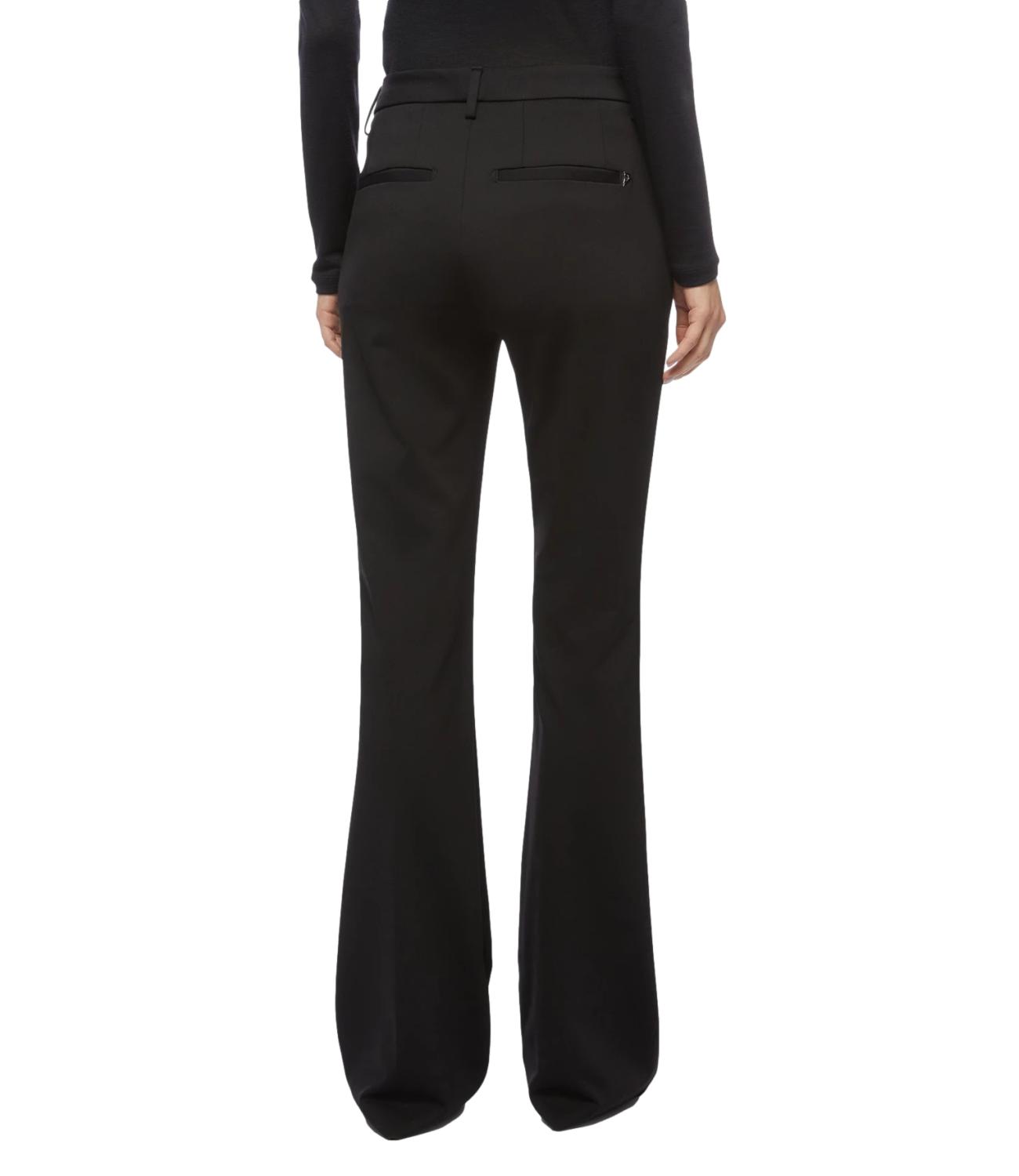 DONDUP Women's black flared trousers