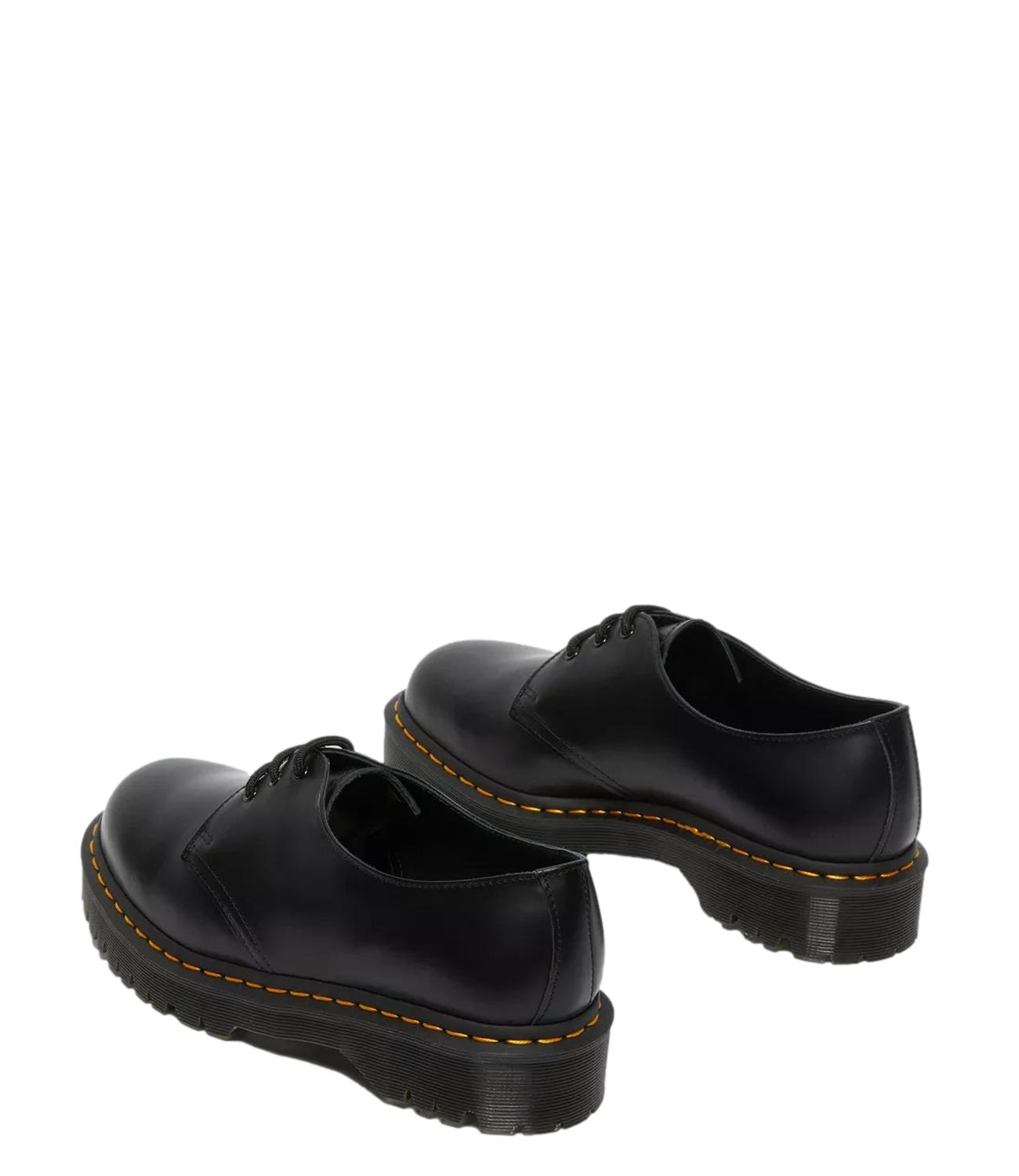 1461 BEX black lace-up shoe