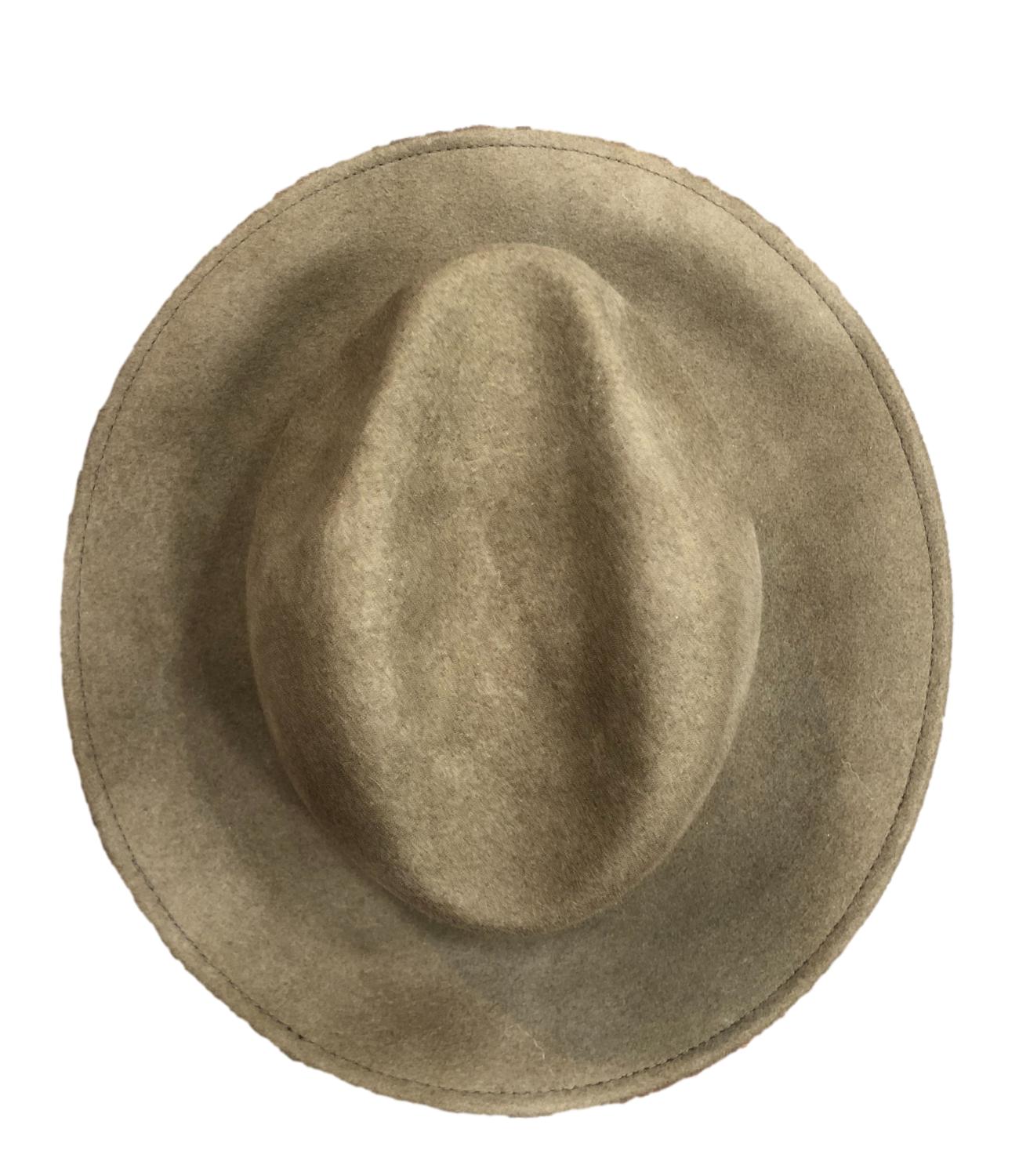 Women's camel COUNTRY hat