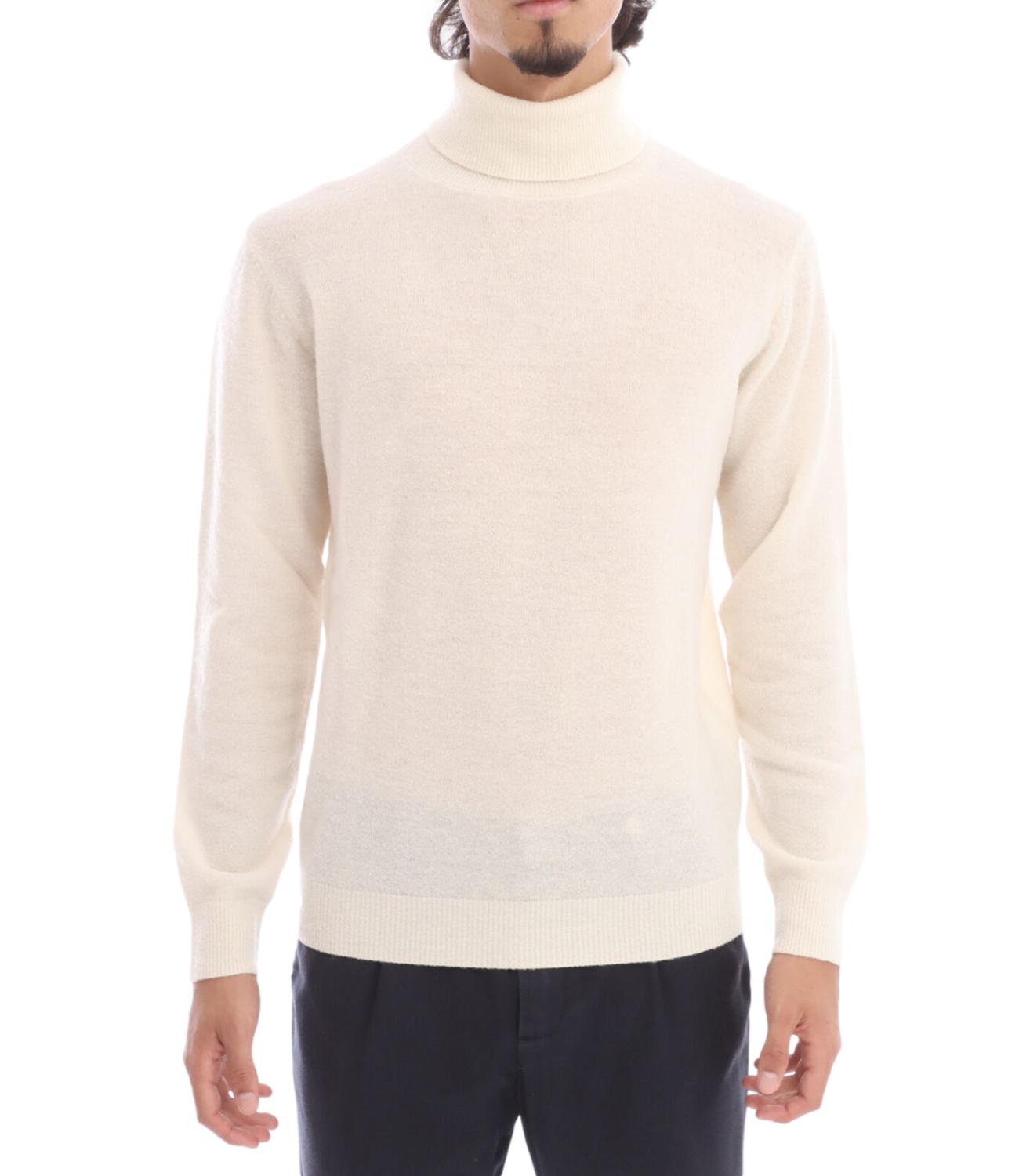 Pull col roulé hiver homme en laine et cachemire