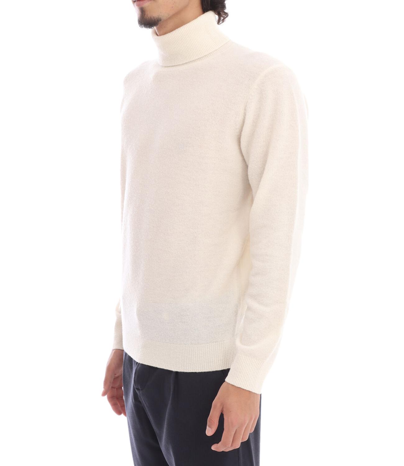 Pull col roulé hiver homme en laine et cachemire