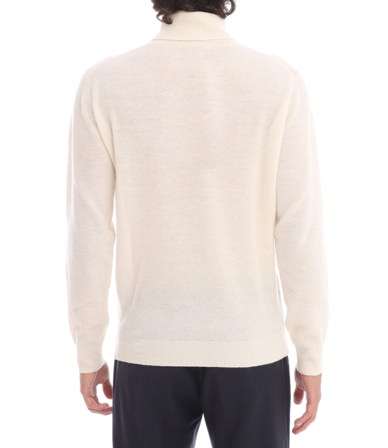 Pull col roulé hiver homme en laine et cachemire