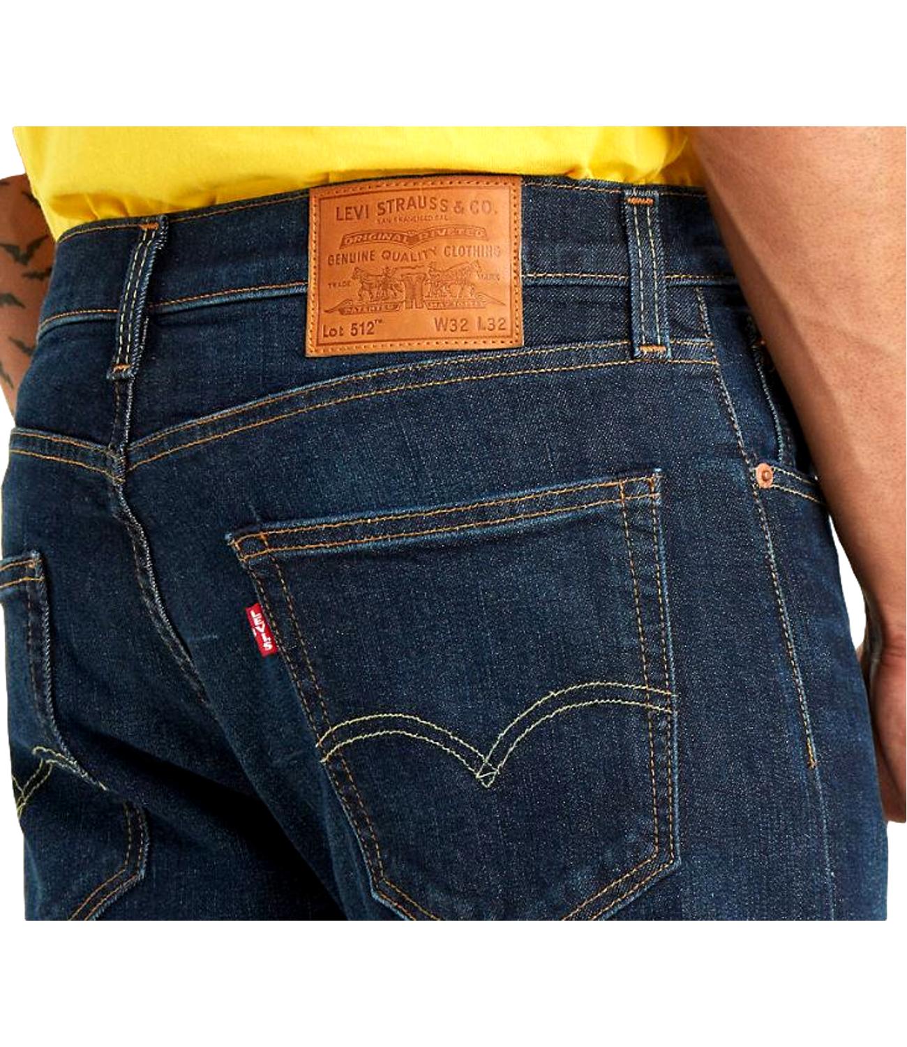 LEVI'S Jeans Dark clean Men's 512 slim taper L.32
