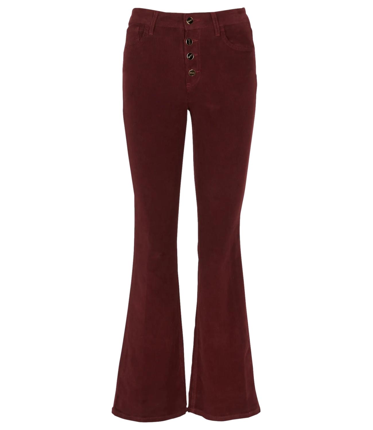 LIU JO Women's aubergine trousers