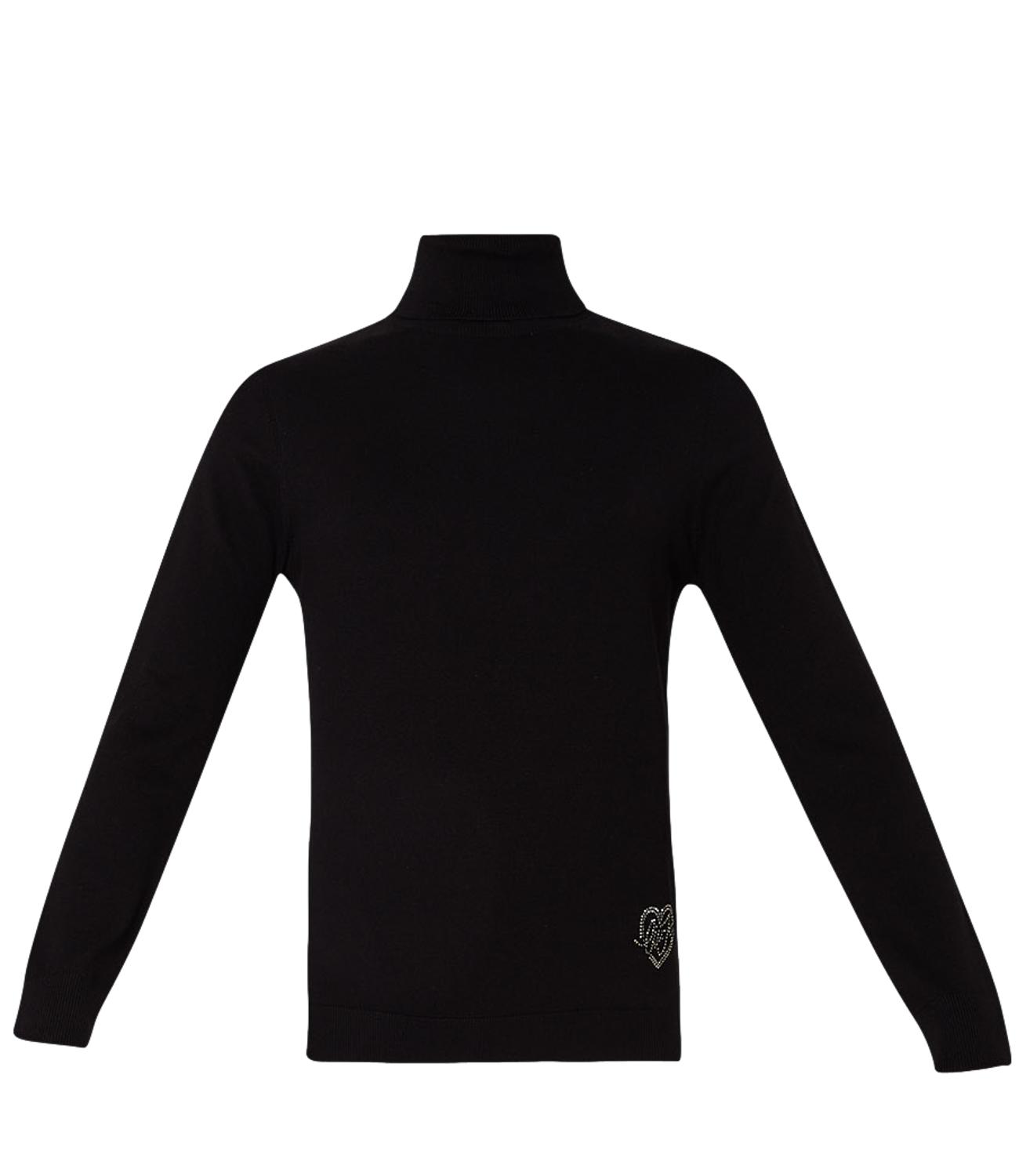 LIU JO women's black turtleneck sweater