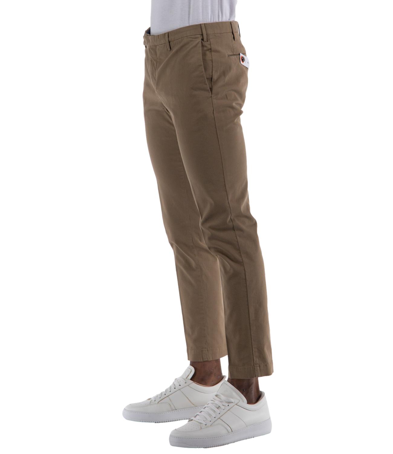 PT Torino men's trousers in colonial camel color L.30