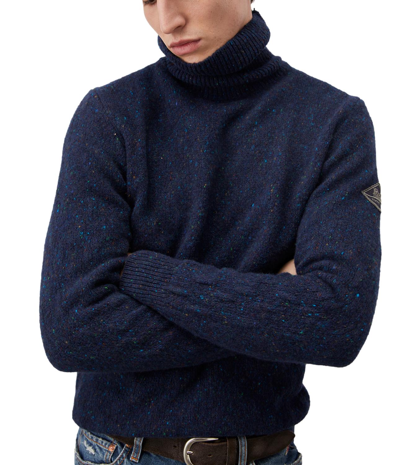 Roy Roger's blue turtleneck