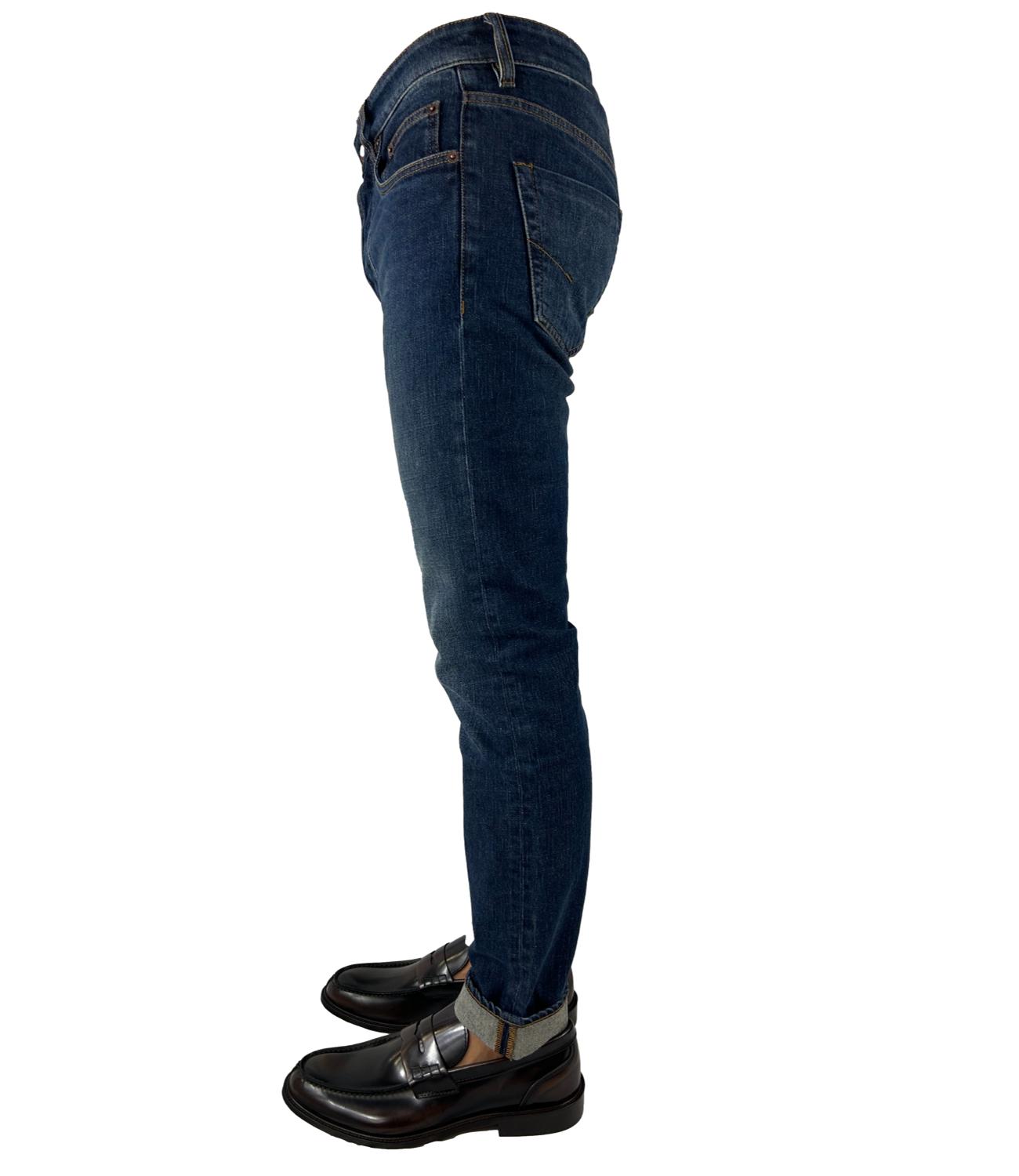 Siviglia Men's 5 pocket jeans in medium denim