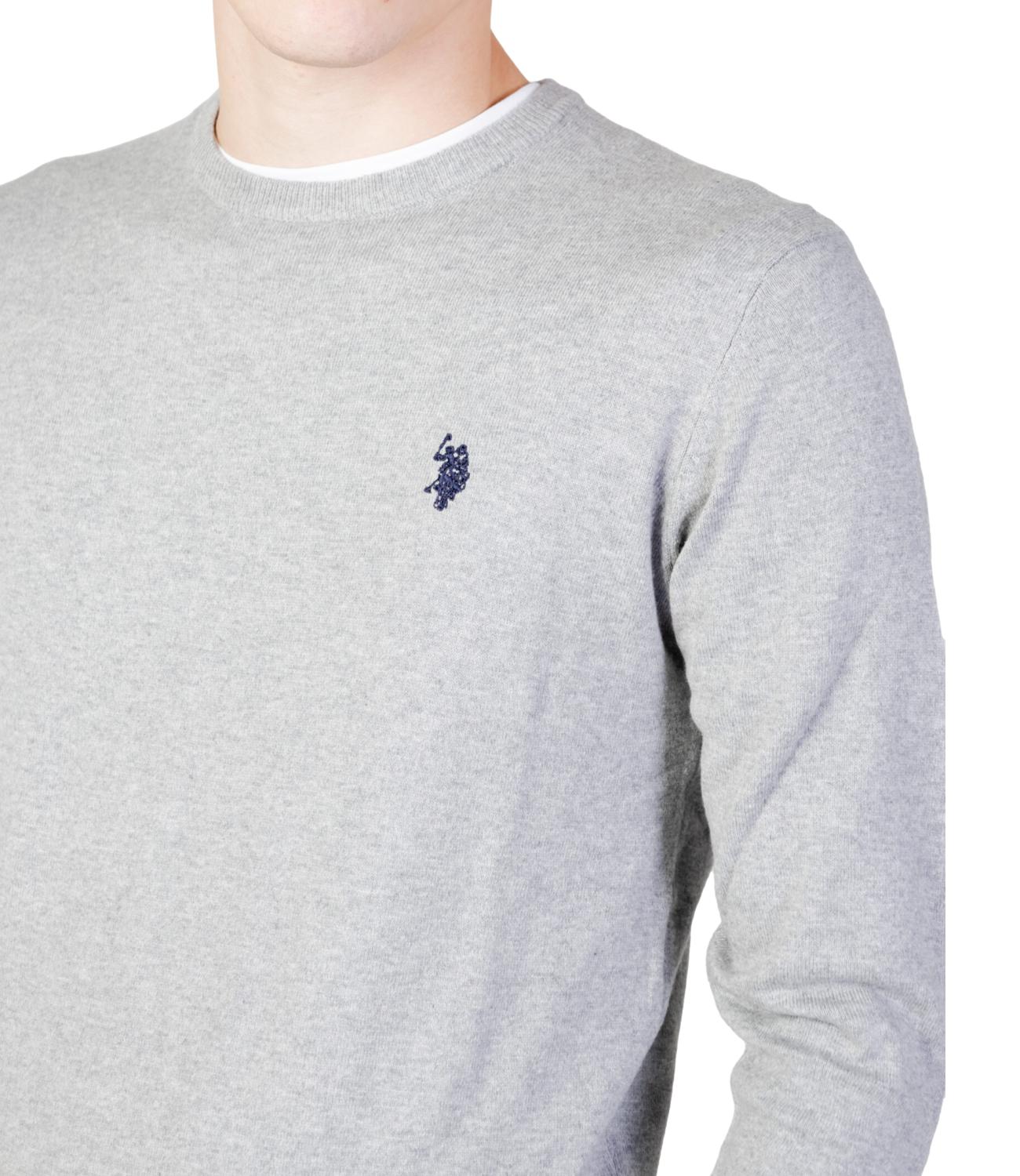 Pullover US Polo Assn grigio chiaro