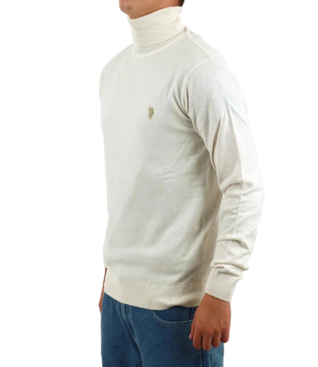 Creamy white US Polo turtleneck sweater John