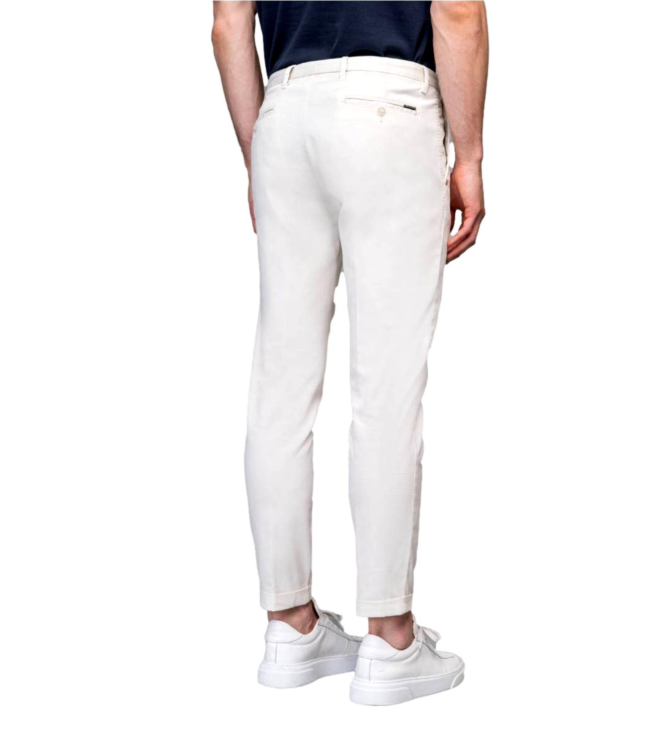 Pantalon homme SASA en coton blanc