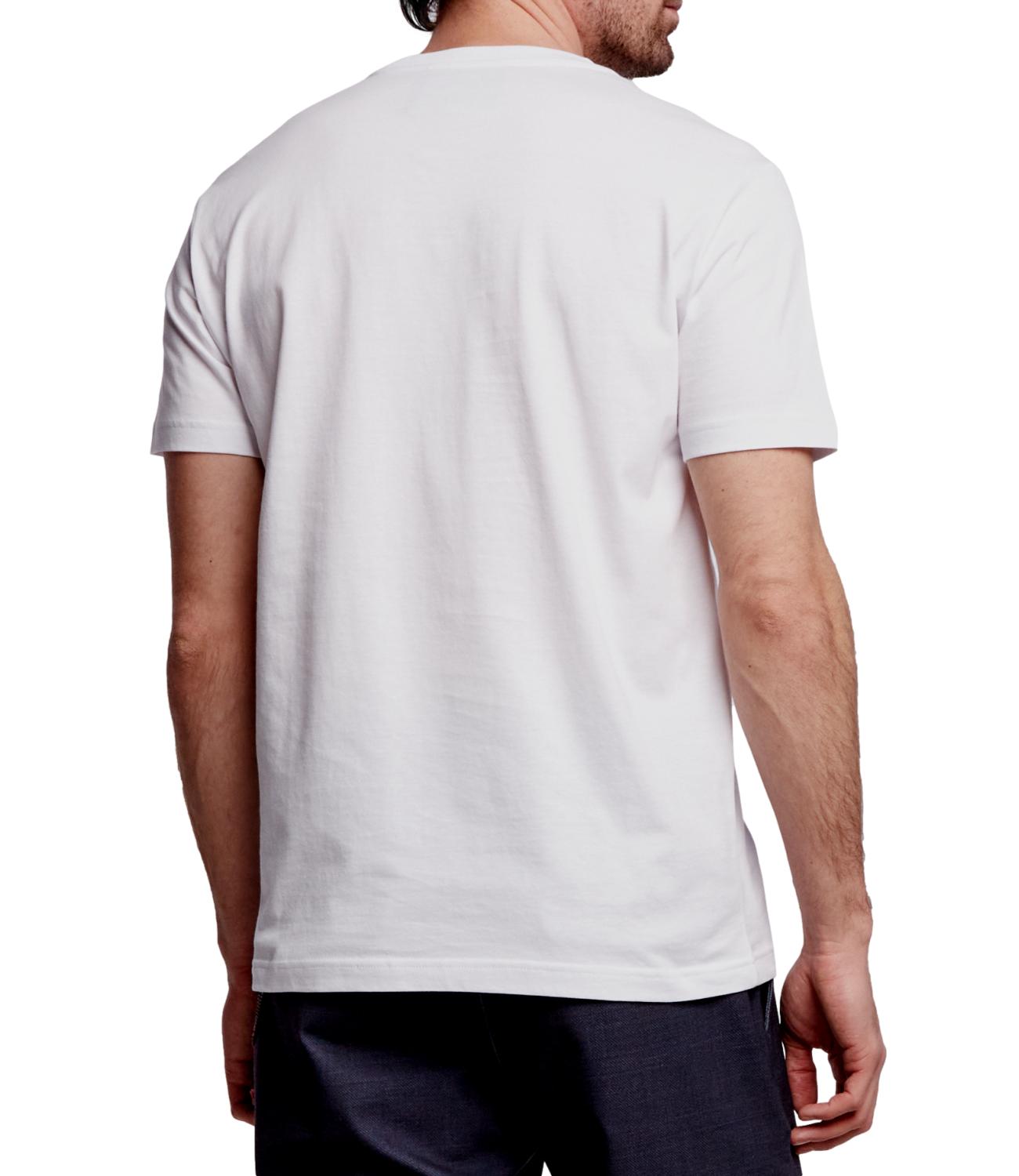 T-shirt blanc pour hommes