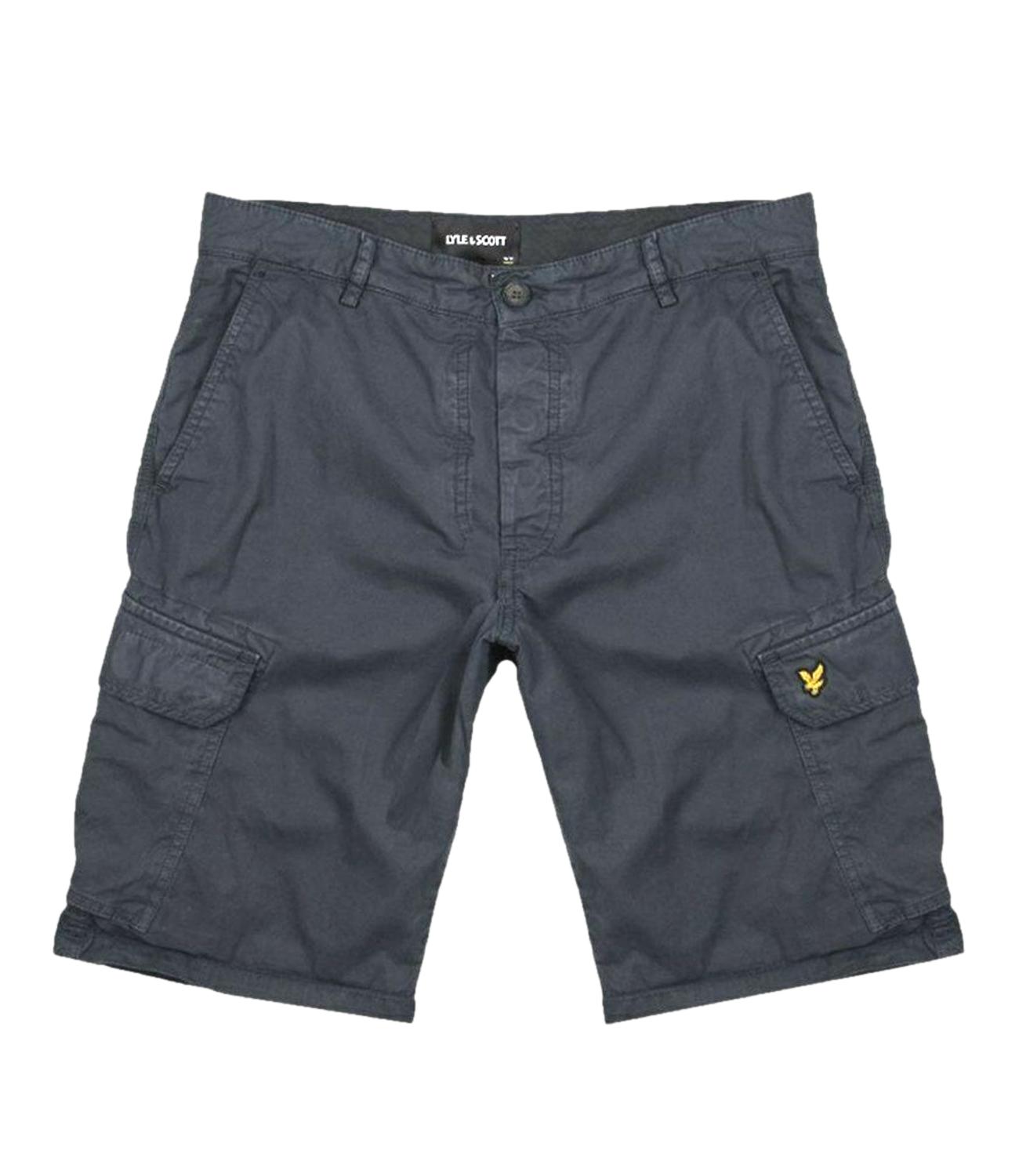 Lyle and Scott men's cargo Bermuda shorts Anthracite Grey