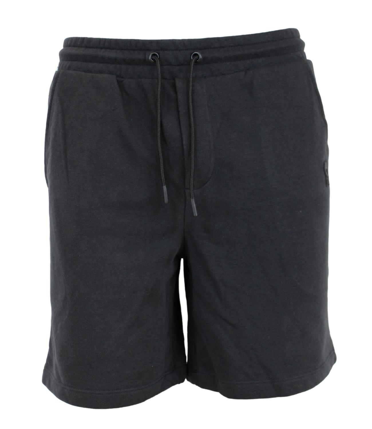 CIESSE men's black Bermuda shorts with tone-on-tone logo