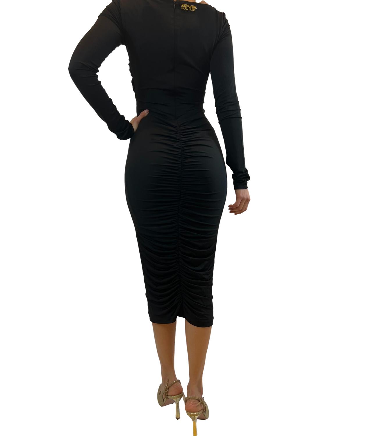 Versace jeans couture Women's black dress
