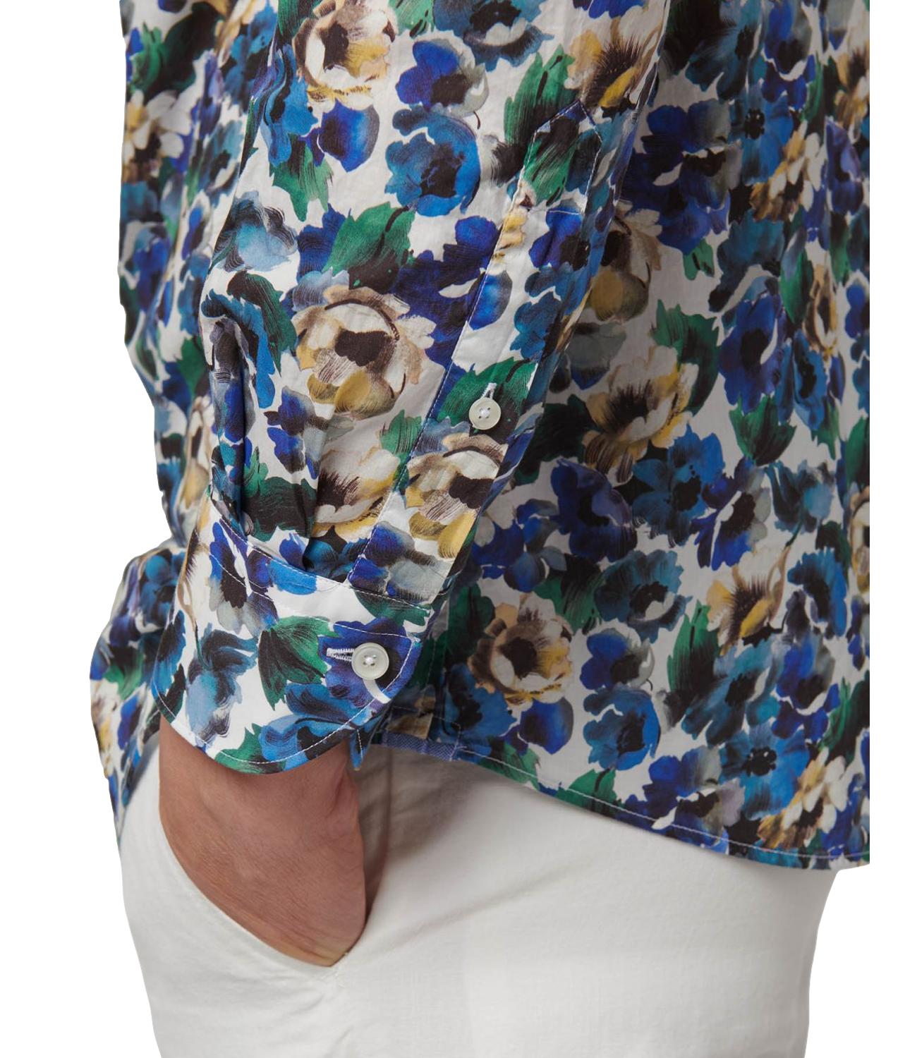 XACUS Men's floral patterned shirt