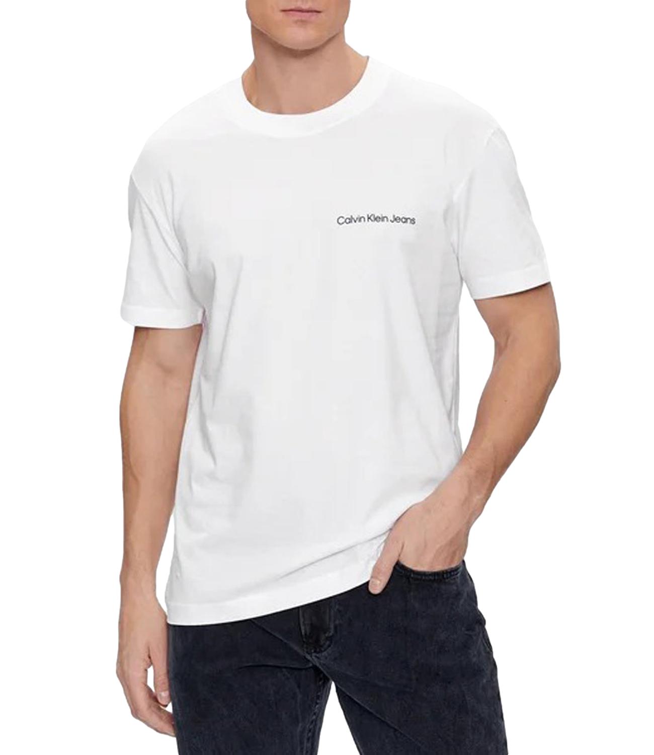 T-shirt Calvin Klein bianca uomo