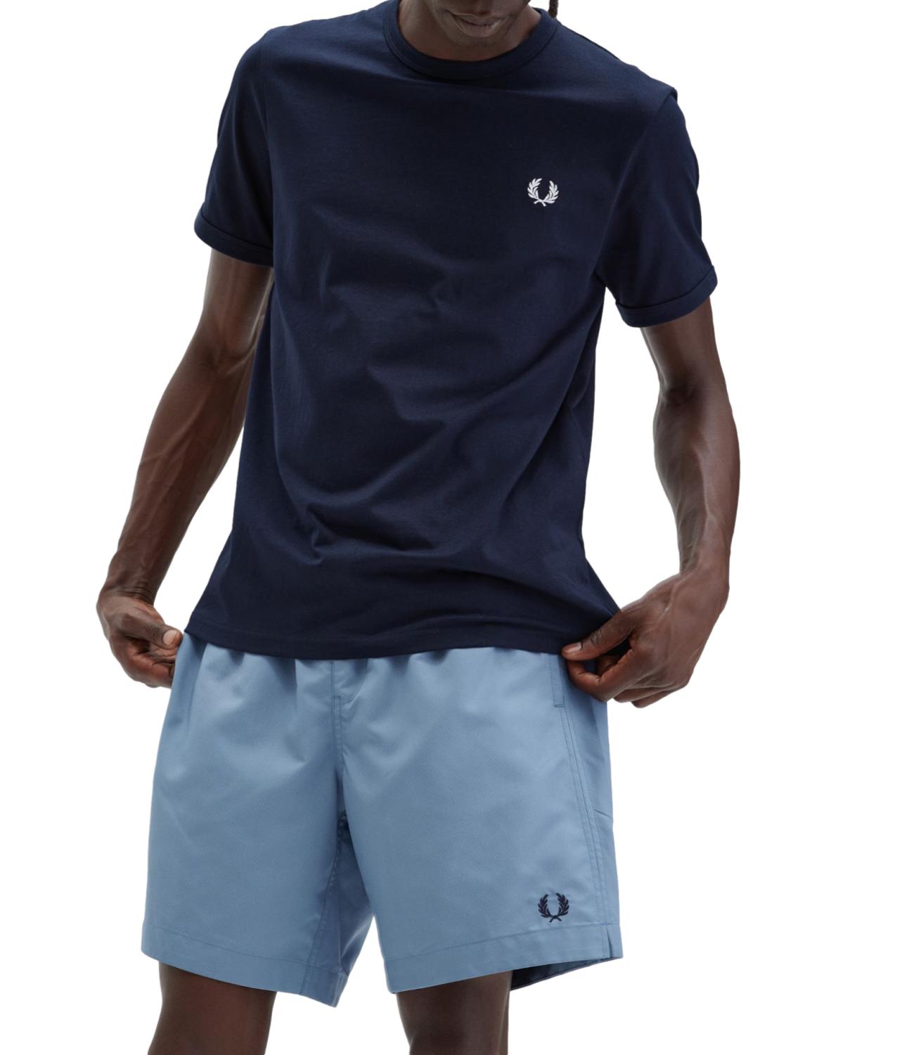 Fred Perry t-shirt blu navy uomo